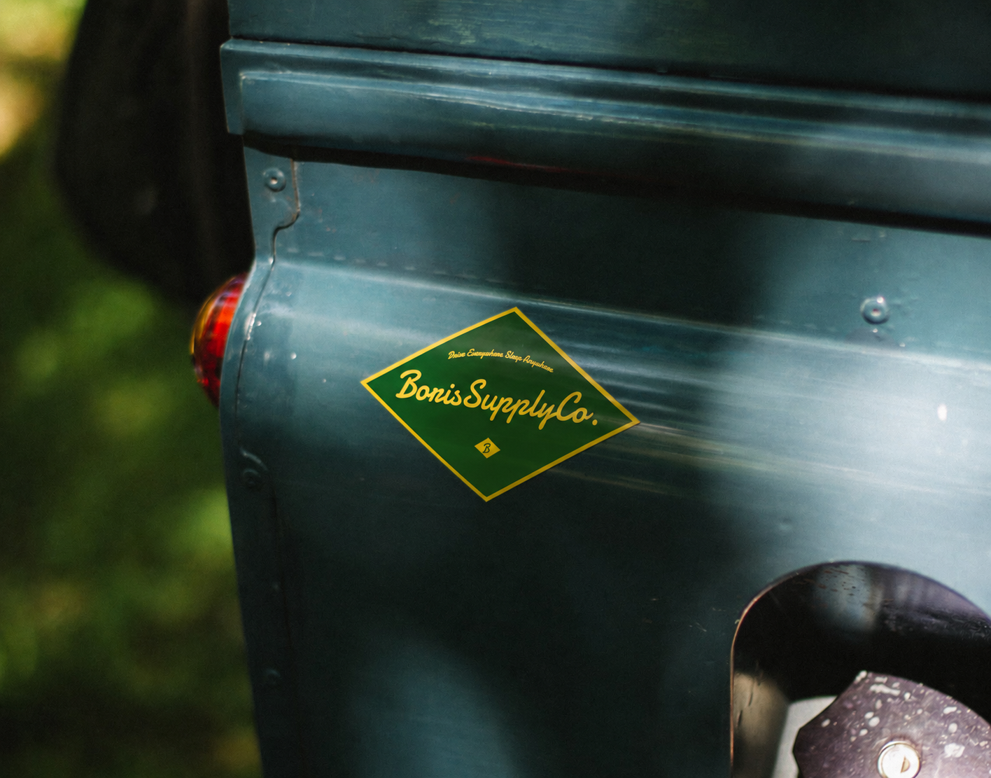 Boris Supply Co. Diamond Sticker