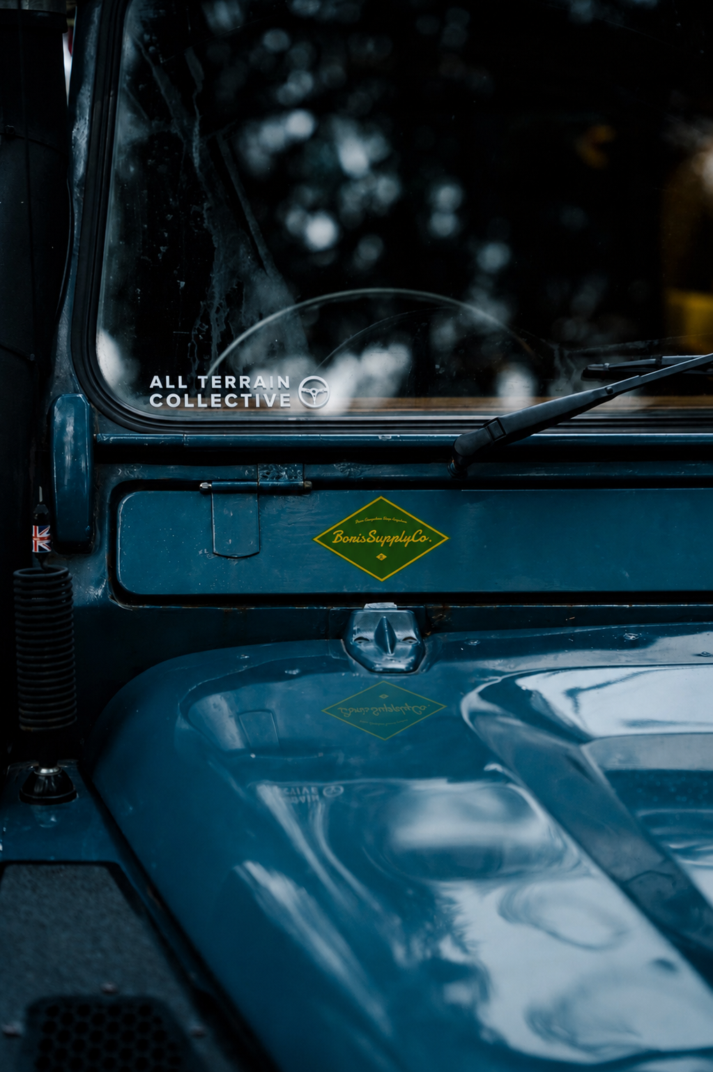 Boris Supply Co. Diamond Sticker