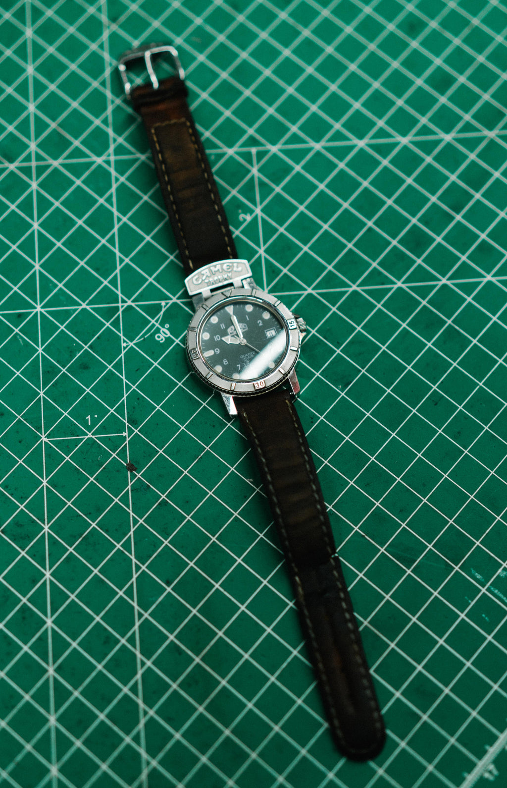 Genuine Camel Trophy Watch - Silver Bezel