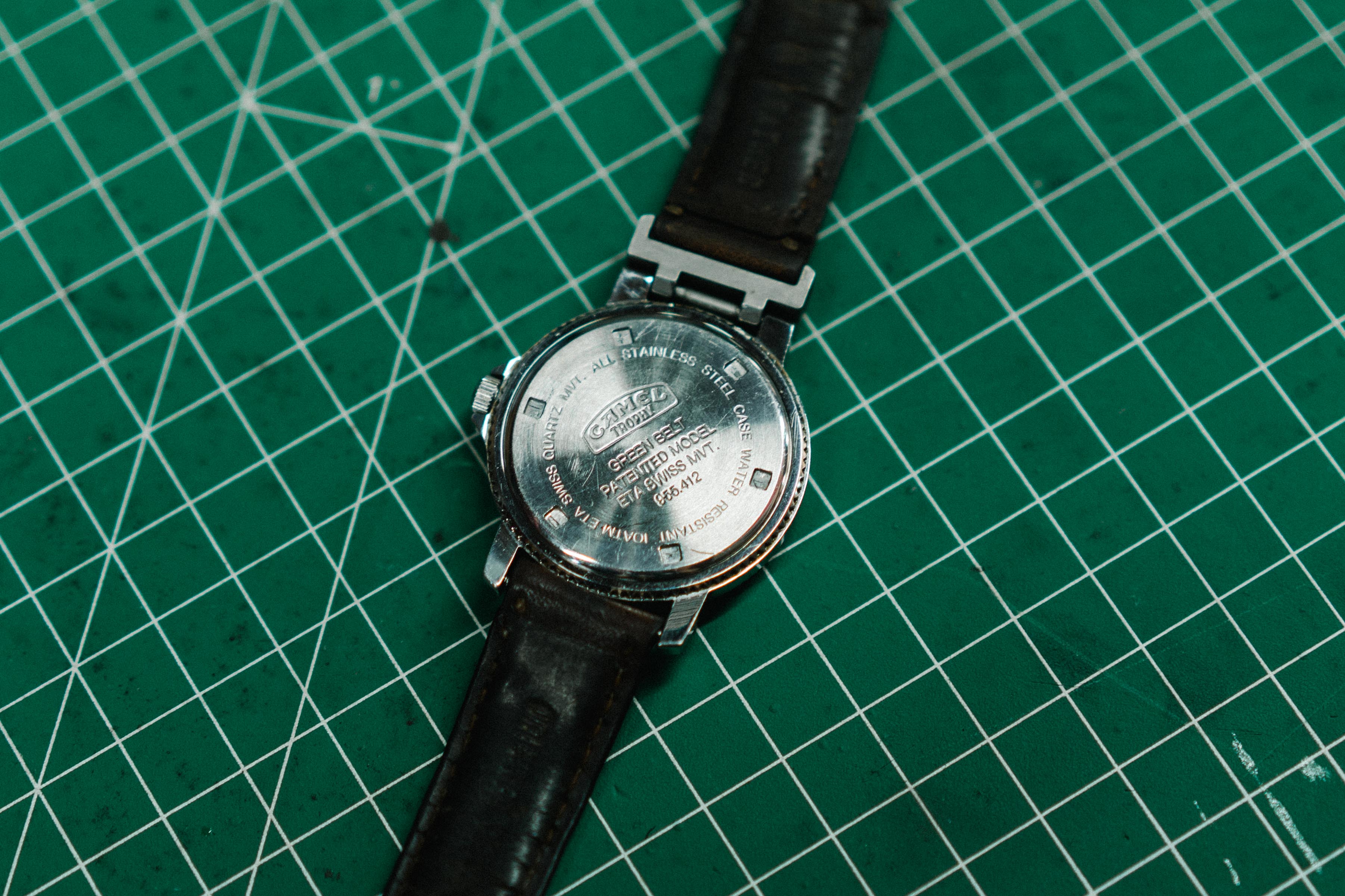 Genuine Camel Trophy Watch - Silver Bezel
