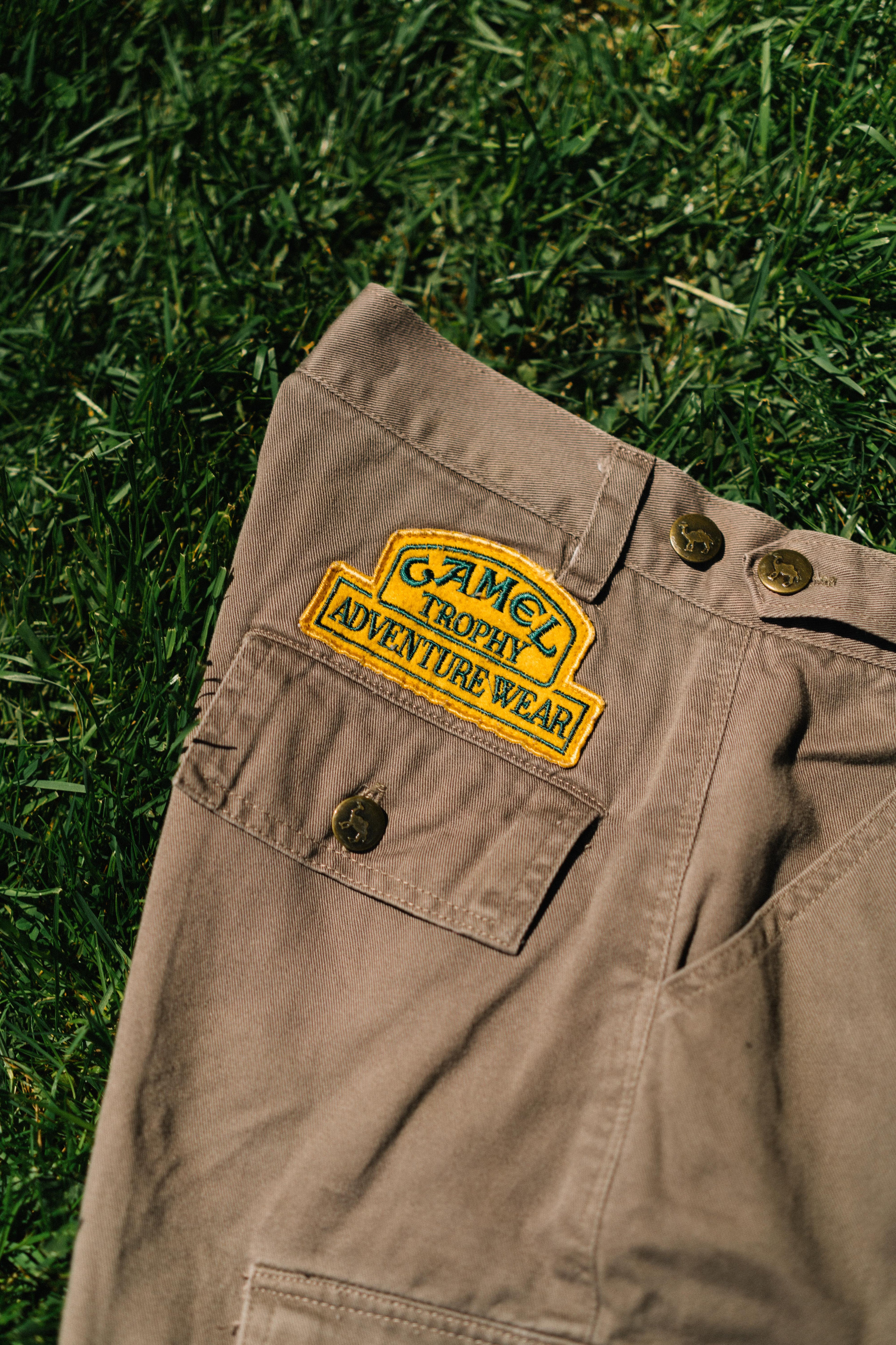 Camel Trophy Adventure Wear Cargo Shorts – Vintage 90s Utility Safari Shorts W30