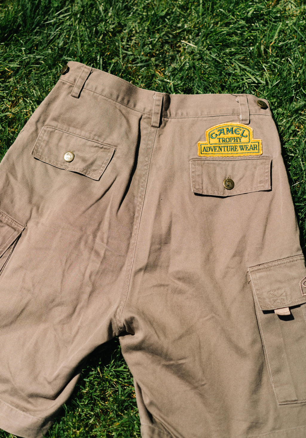 Camel Trophy Adventure Wear Cargo Shorts – Vintage 90s Utility Safari Shorts W30