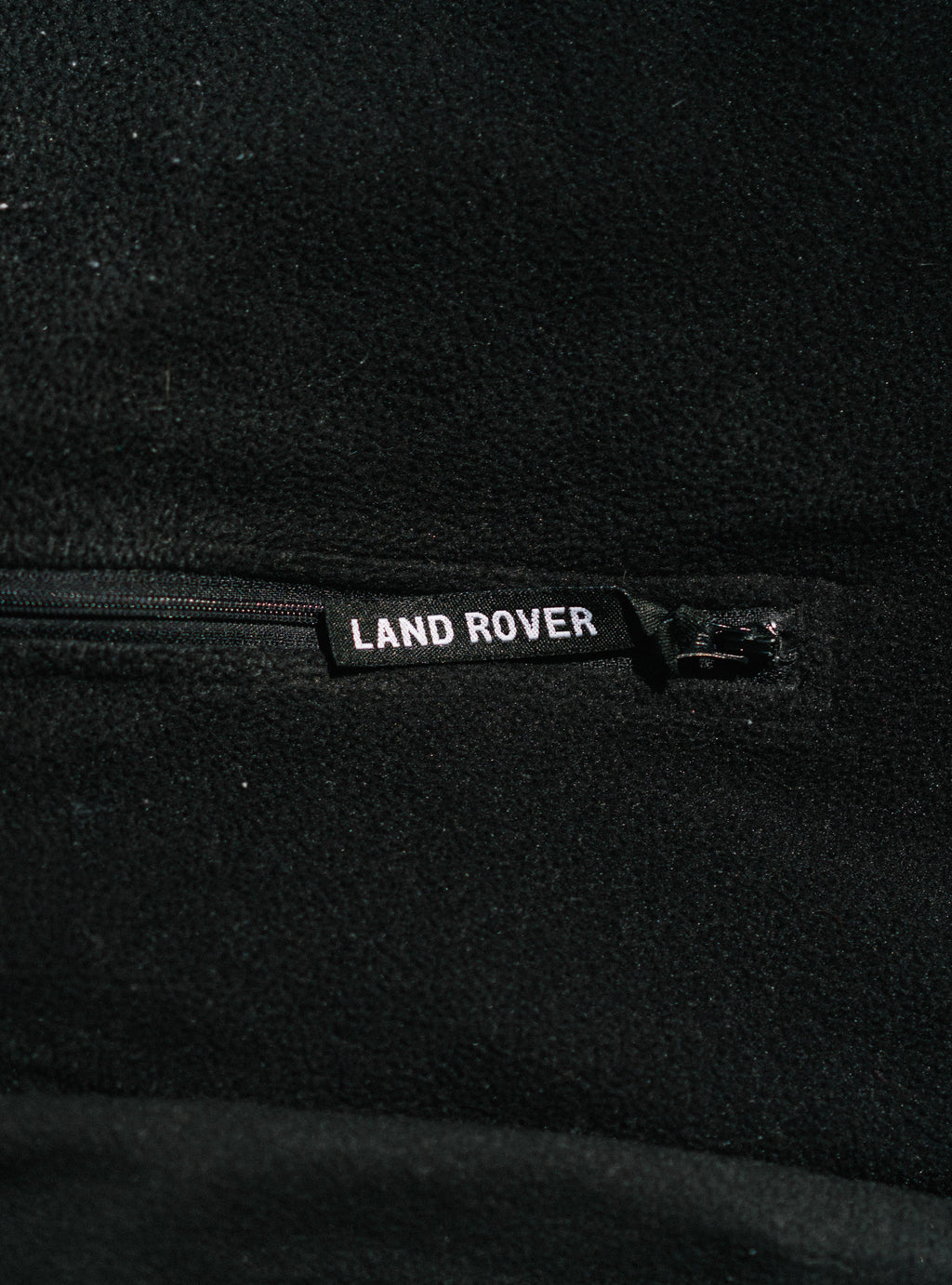 Vintage Land Rover Reversible Fleece Jacket – Black / Sage Green Technical Outdoor Jacket XL