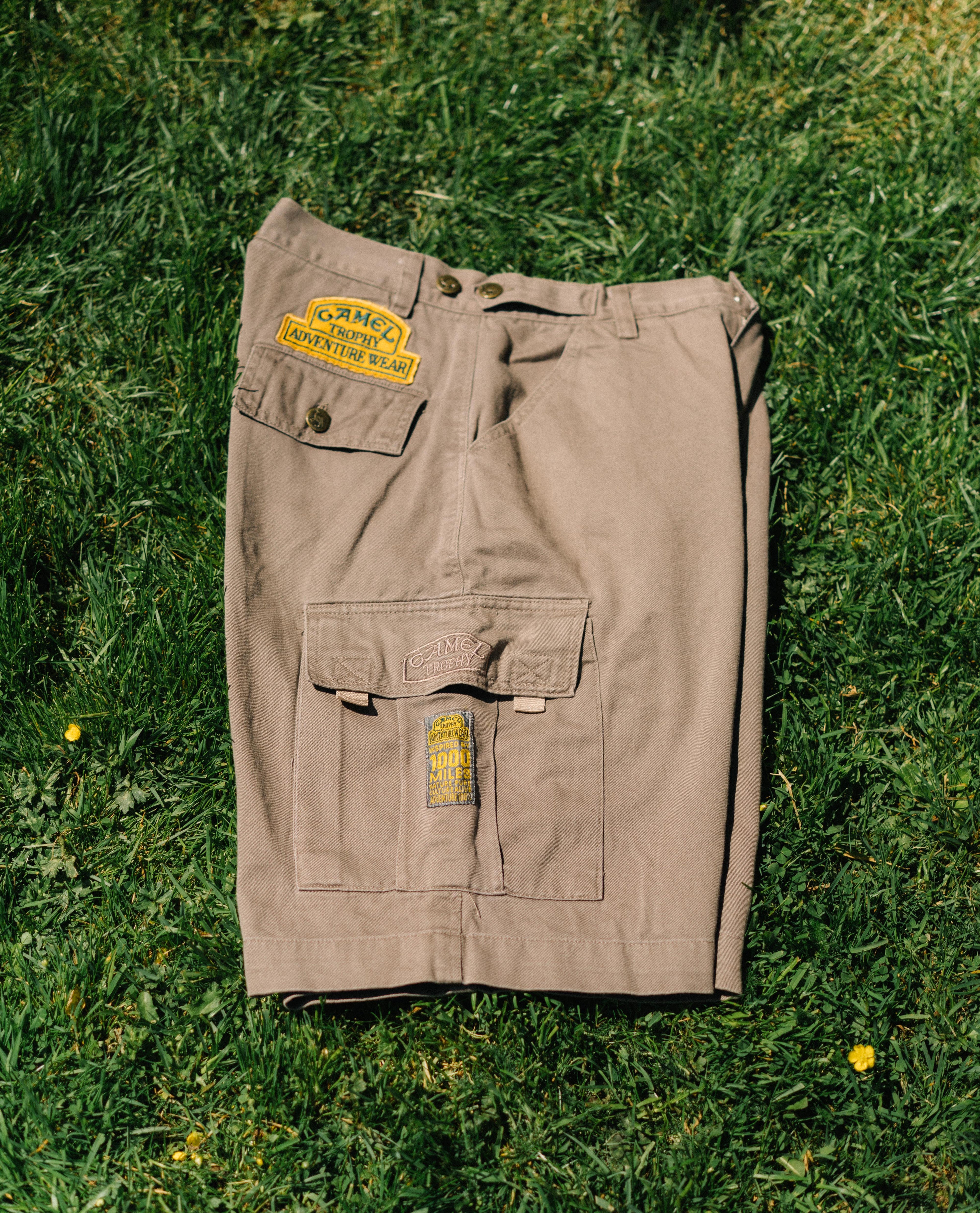 Camel Trophy Adventure Wear Cargo Shorts – Vintage 90s Utility Safari Shorts W30