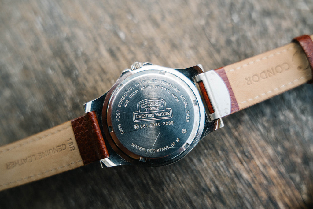 Genuine Camel Trophy Alarm Watch – Rare White Dial