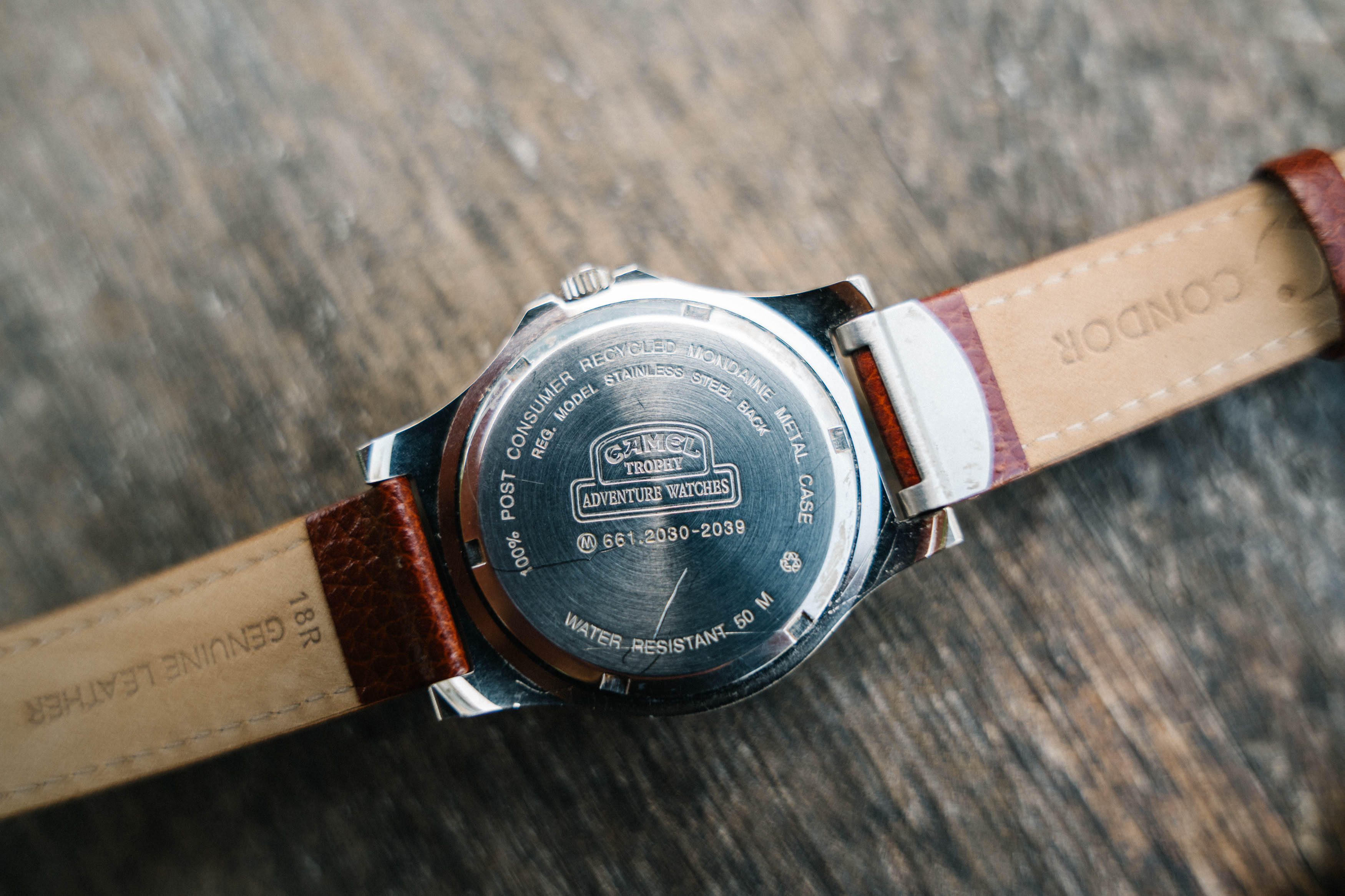 Genuine Camel Trophy Alarm Watch – Rare White Dial