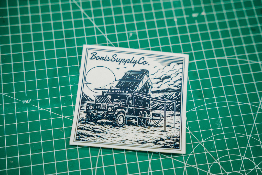Boris Supply Co. Adventure Sticker