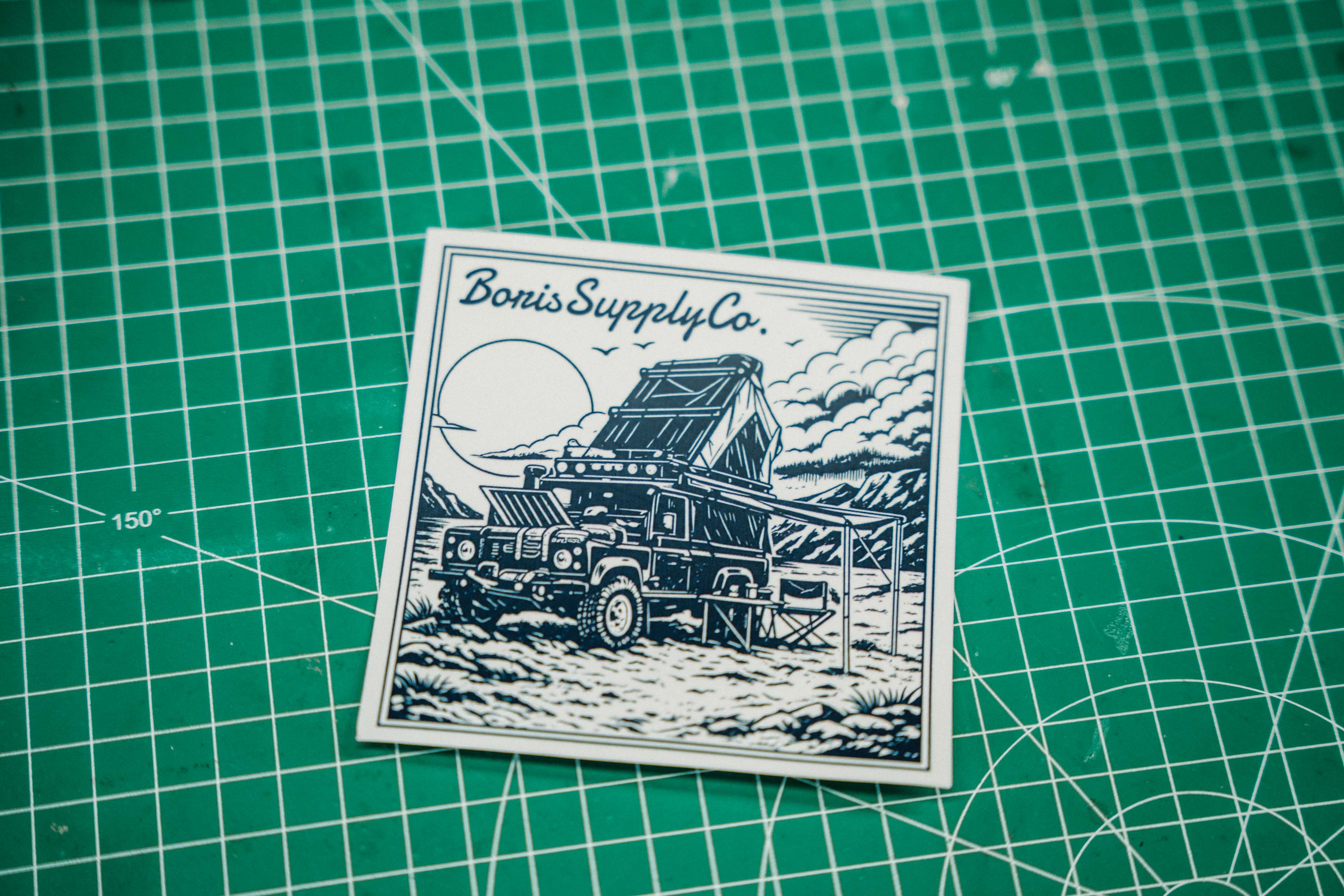 Boris Supply Co. Adventure Sticker
